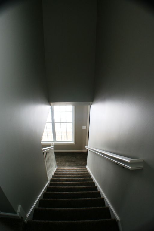 BACK DOWN THE STAIRS